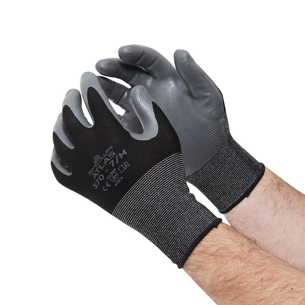 Showa 306 Foam Latex Grip Gloves – Waterproof, Breathable, 3 Pairs, Sizes S-XXL