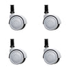 IPC Pulex Set Of 4 Bucket Casters