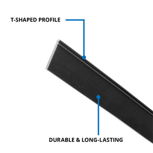 Monster Products Bulk T Shaped Silicone Rubber Roll