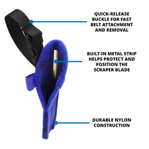 Monster Products Monster Scraper Holster - Blue and Black