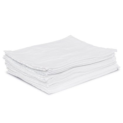 Heavy Duty Recycled Surgical Huck Towels White 24in X 16in