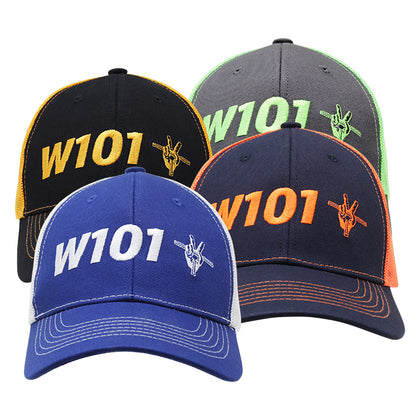 W101 Logo Trucker Hat