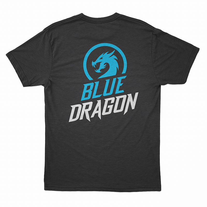 Blue Dragon T-Shirt - Charcoal