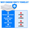Heavy Duty Recycled Surgical Huck Towels White 24in X 16in