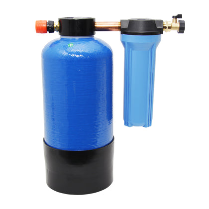 DI Fiberglass Tank .35cf With Carbon Filter