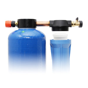 DI Fiberglass Tank .35cf With Carbon Filter