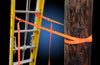 Levelok Ladder Safety Strap for lower ladder - Orange, 25′