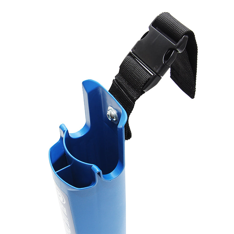 Blue Dragon Bucket on a Belt - With Belt Clip