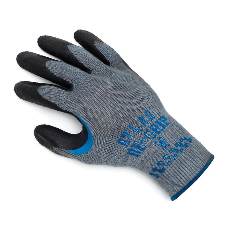 Showa Atlas 330 Re-Grip Black Latex Palm Glove