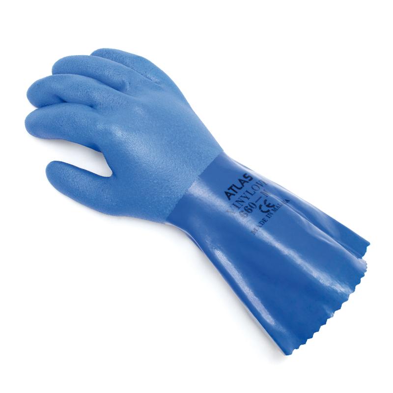 Showa Atlas 660 Vinylove Triple Dipped Oil And Chemical Resistant Gloves