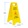 Caution Wet Floor Sign 24in/62cm Tall
