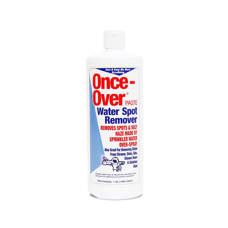 Once-Over Paste - Water Spot Remover freeshipping - Windows101 1 Quart