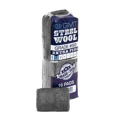 GMT 000 Steel Wool 16 Pads