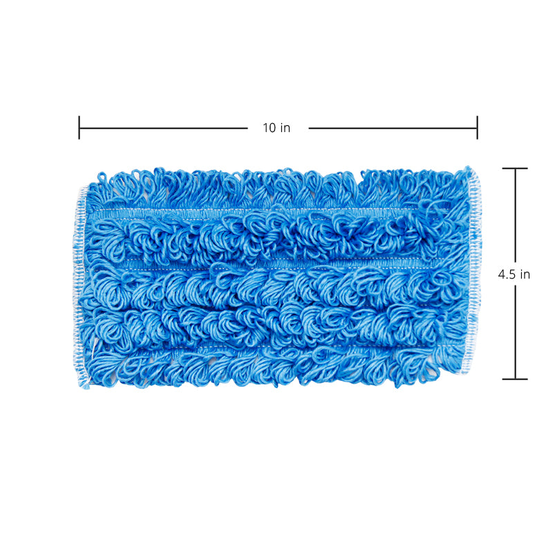 IPC Pulex Looped Cleano Pad 10in/25cm Blue Microfiber
