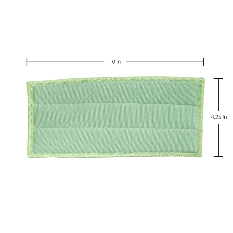 IPC Pulex Glass Pad 10in/25cm Green Microfiber