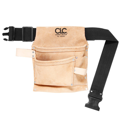 CLC Toolworks Suade 3 Pocket Tool Bag w/Belt