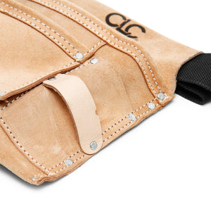CLC Toolworks Suade 3 Pocket Tool Bag w/Belt