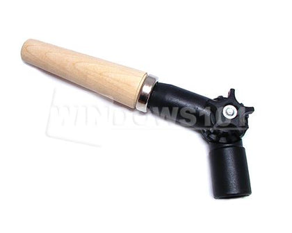Ettore Angle Adapter With  Wood Tip