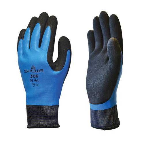 Showa Atlas 306 Latex Foam Grip Fully Dipped Glove