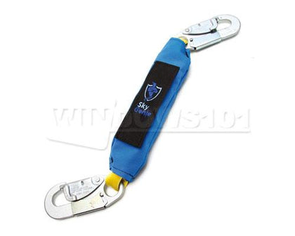 Sky Genie Lanyard Shock Absorbing 2 Double Lock Snap 2ft
