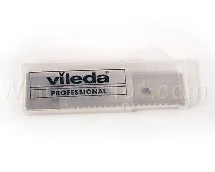 Vileda 4in/10cm Evolution Stainless Steel Blades For Pocket Scraper